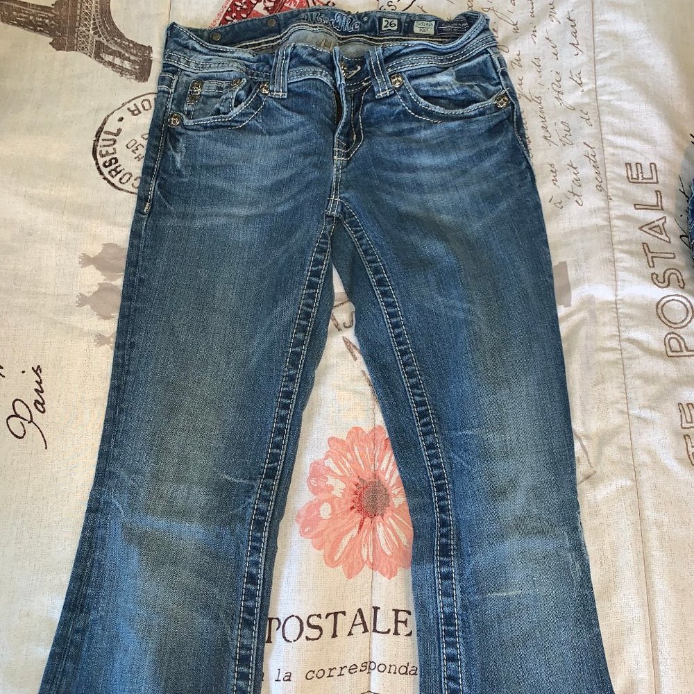 Size 26 - MissMe Star BootCut Jeans